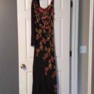 Floral sleeveless dress